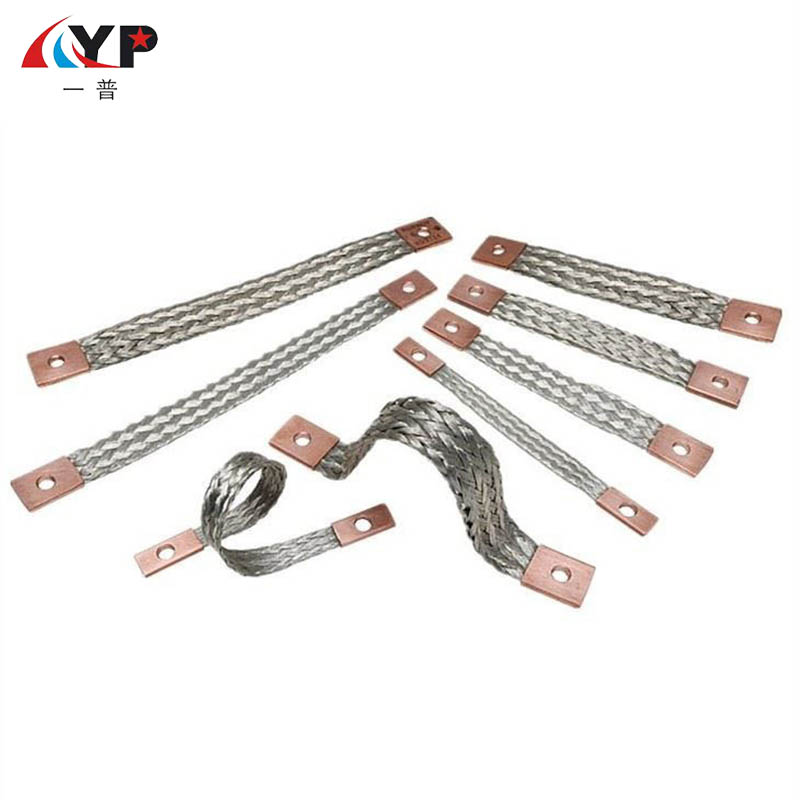 Conector electric împletit fir plat