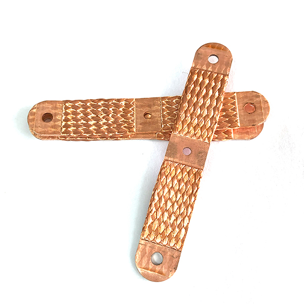 Conector de sârmă împletită din cupru sudat prin rezistență